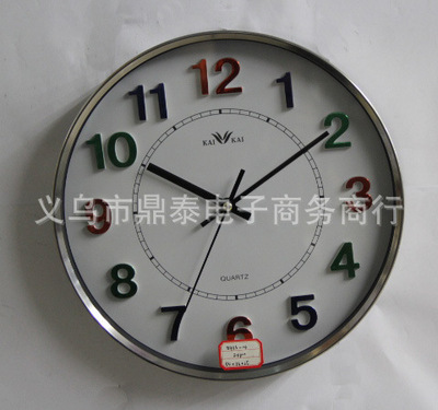 藝術(shù)與實用兼?zhèn)?彩色字鋁合金時尚掛鐘的市場與工藝探析